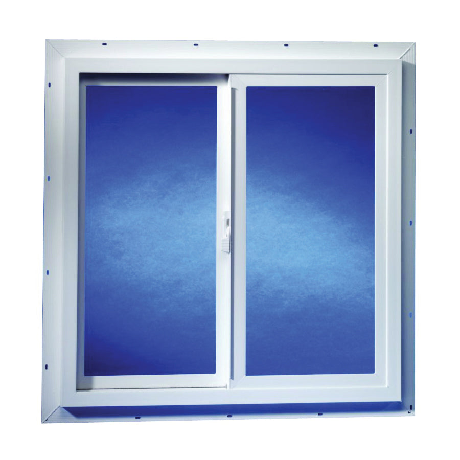 Duo-Corp 3020TMUT Utility Window, 35-1/2 in OAW, 23-1/2 in OAH, Vinyl Frame