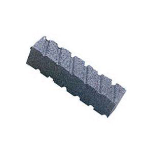 NORTON 87845 Rubbing Brick, 2 in Thick Blade, 6 to 120 Grit, Extra Coarse, C20 Silicon Carbide Abrasive