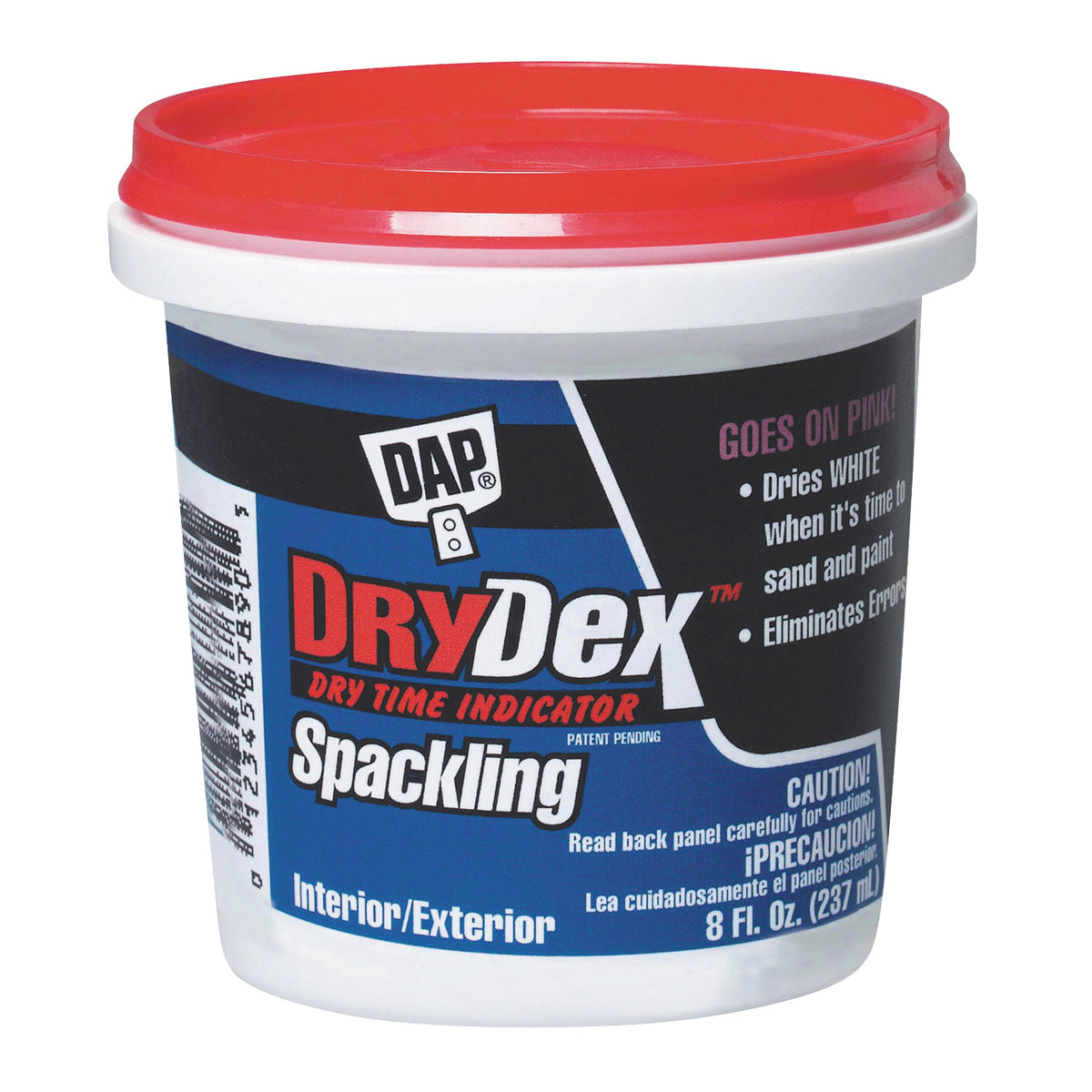 DAP 12328 Spackling Paste White, White, 8 fl-oz Tub