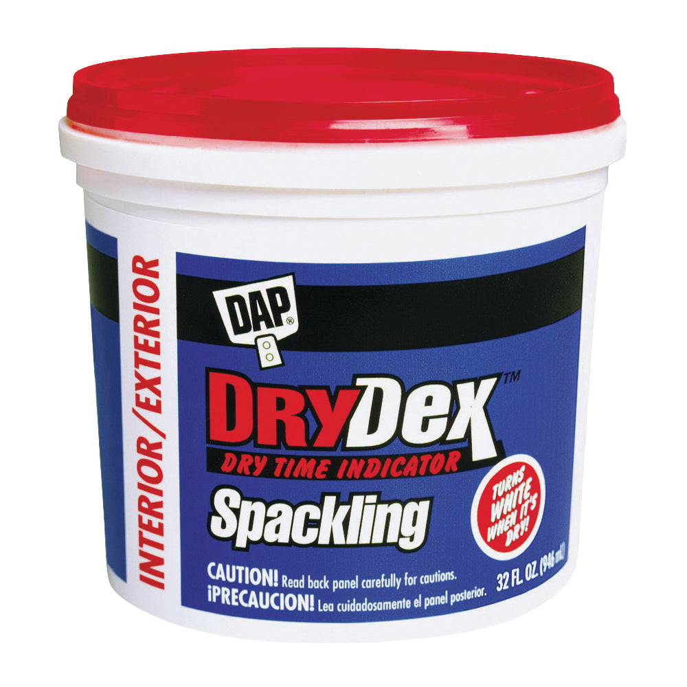 DAP 12330 Spackling Paste White, White, 32 fl-oz Tub