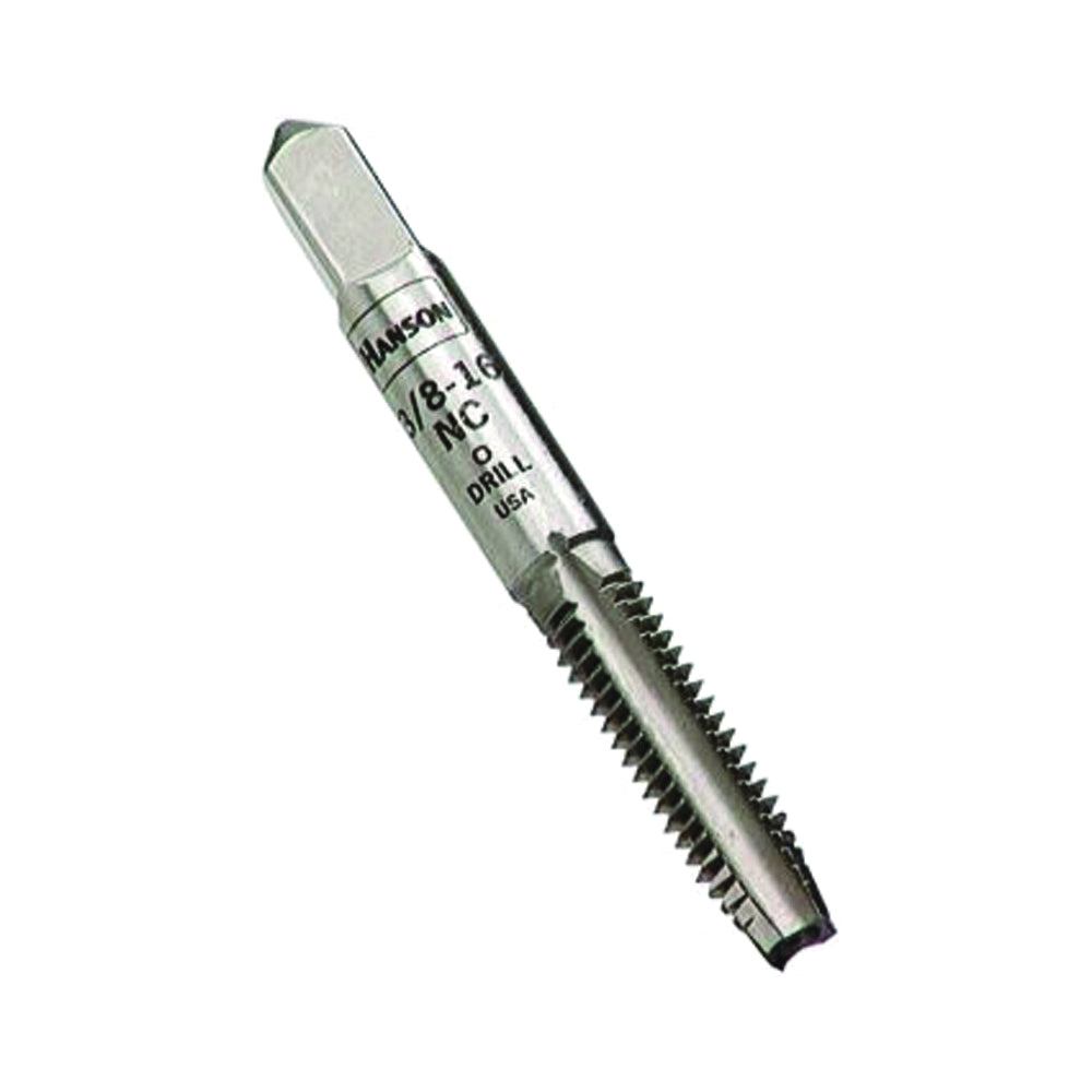 IRWIN 8127 Fractional Tap, 5/16-18 Thread, Plug Tap Thread, 4-Flute, HCS