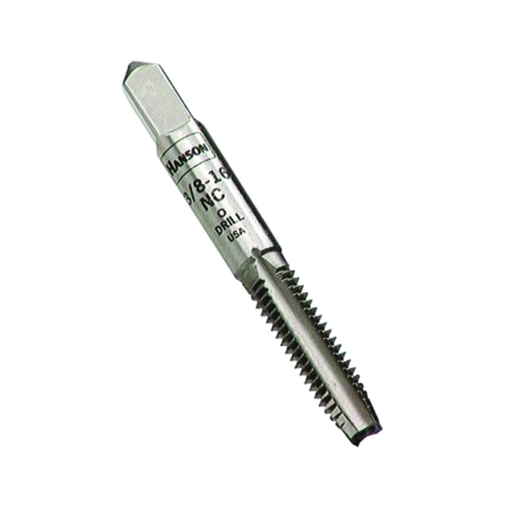 IRWIN 8134 Fractional Tap, 3/8-16 Thread, Plug Tap Thread, 4-Flute, HCS