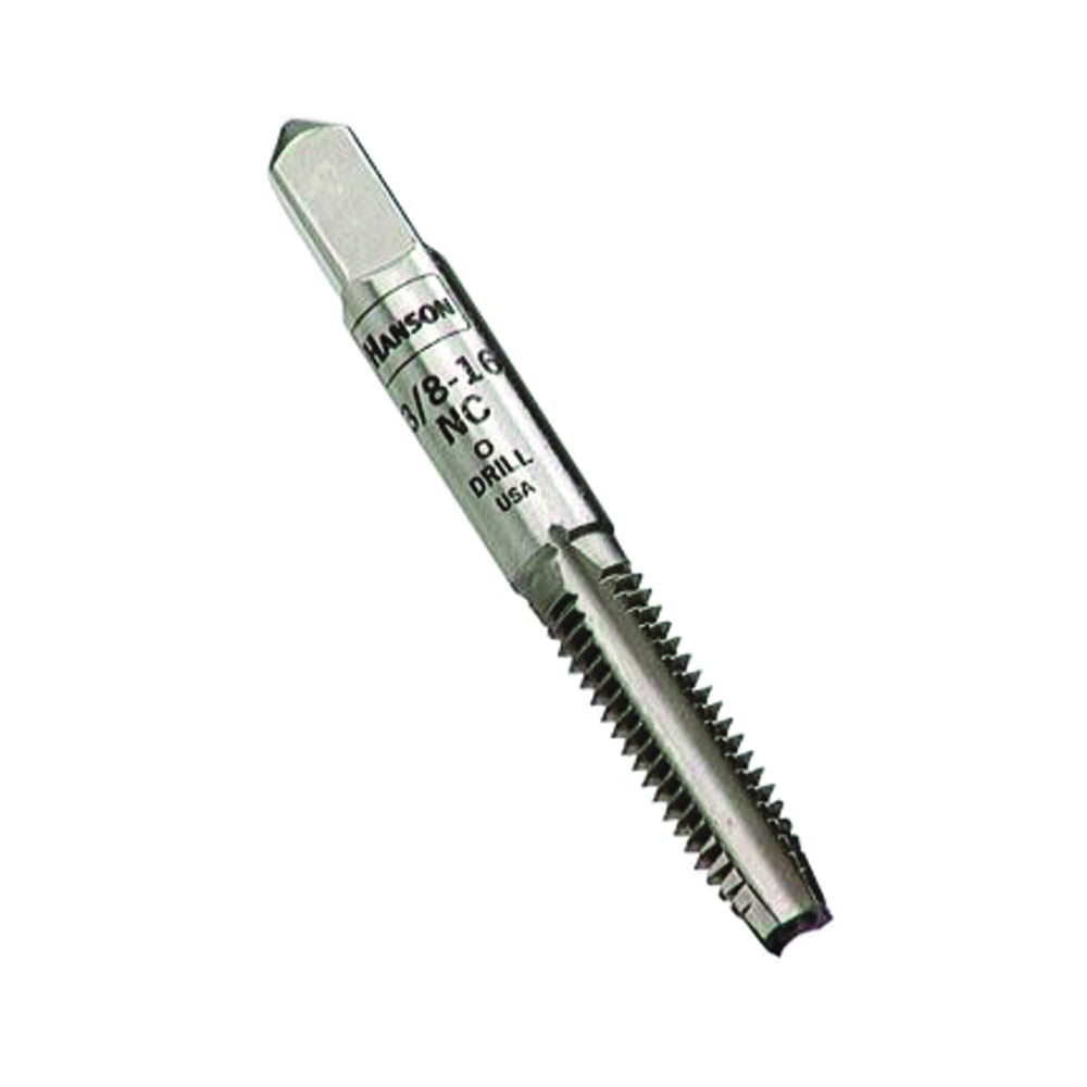 IRWIN 8136 Fractional Tap, 3/8-24 Thread, Plug Tap Thread, 4-Flute, HCS