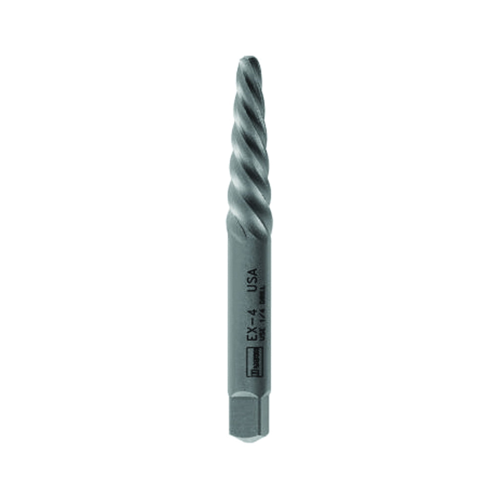 IRWIN POWER-GRIP 53405 Screw Extractor, EX-5 Extractor, 3/8 to 5/8 in, 3/8 in NPT, 3/8 in BSP, 10 to 16 mm Bolt/Screw