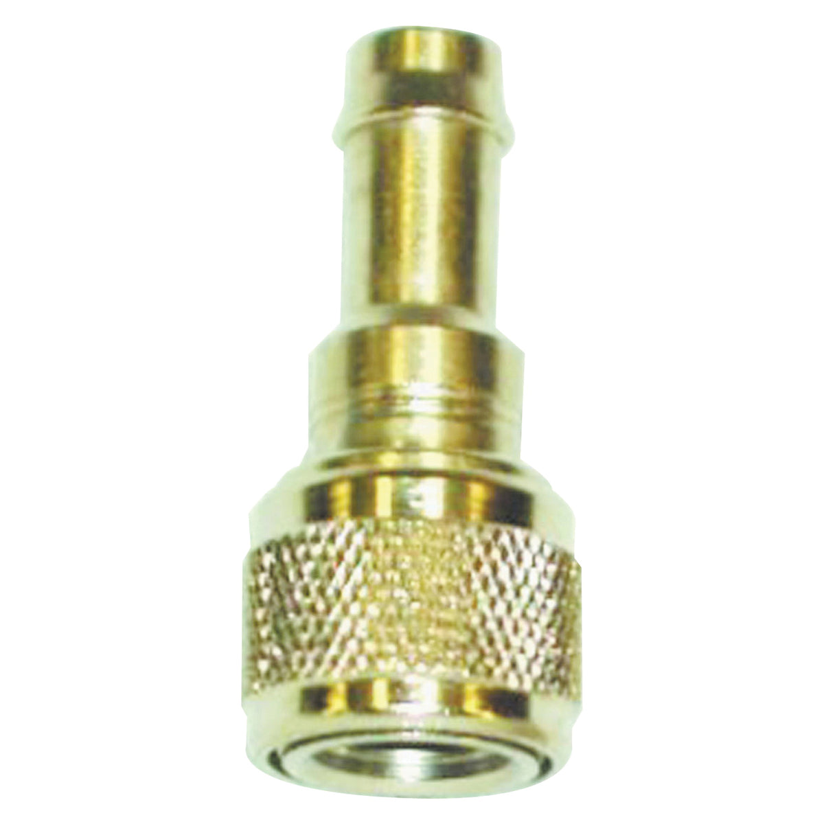 US Hardware M-050C Fuel Line Connector, Brass, Chrome
