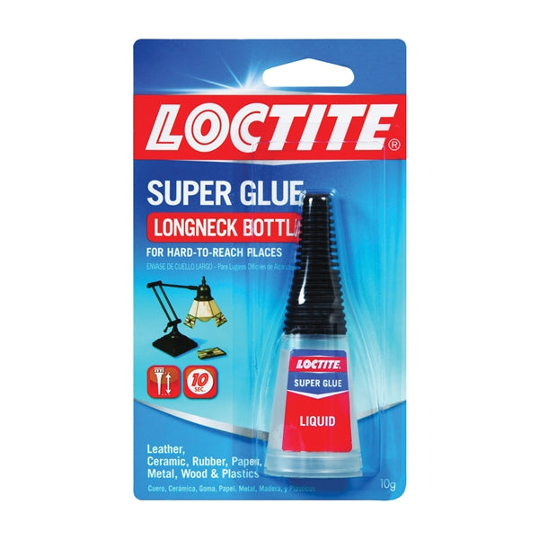 Loctite 234796 Super Glue, Liquid, Irritating, Clear, 10 g Bottle