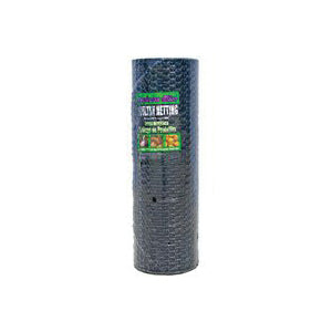 Jackson Wire 12 01 68 29 Avery Hex Netting, 150 ft L, 24 in W, 20 Gauge, Hexagonal Mesh, 1 in Mesh, Galvanized