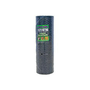 Jackson Wire 12 01 45 29 Poultry Hex Netting, 150 ft L, 36 in W, 20 Gauge, Hexagonal Mesh, 1 in Mesh, Galvanized