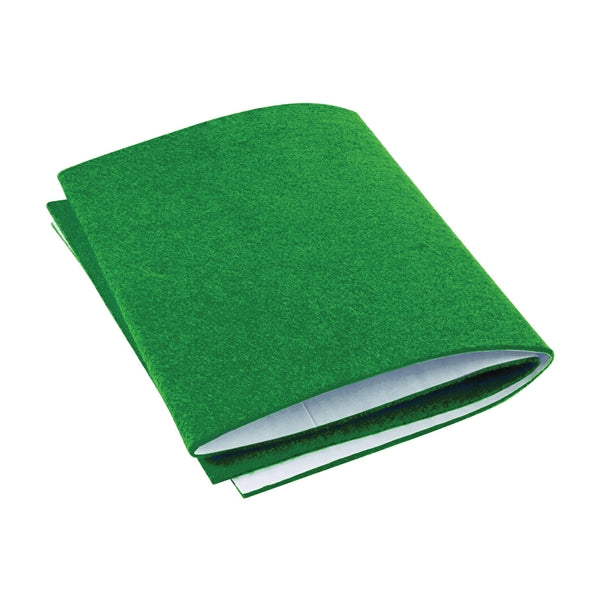 Shepherd Hardware 9433 Protective Blanket, Felt Cloth, Green, 18 in L, 6 in W, Rectangular