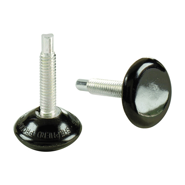 Shepherd Hardware 9444 Furniture Glide, Phenolic, Black