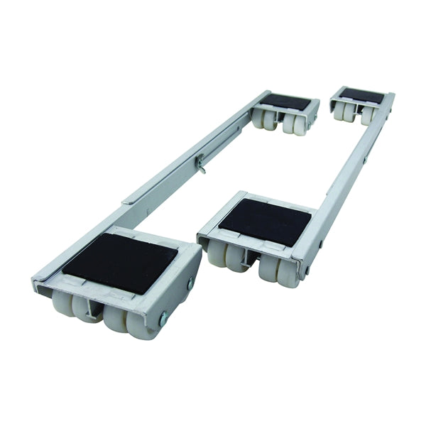 Shepherd Hardware 9603 Appliance Roller, 2000 lb Load, Aluminum, White