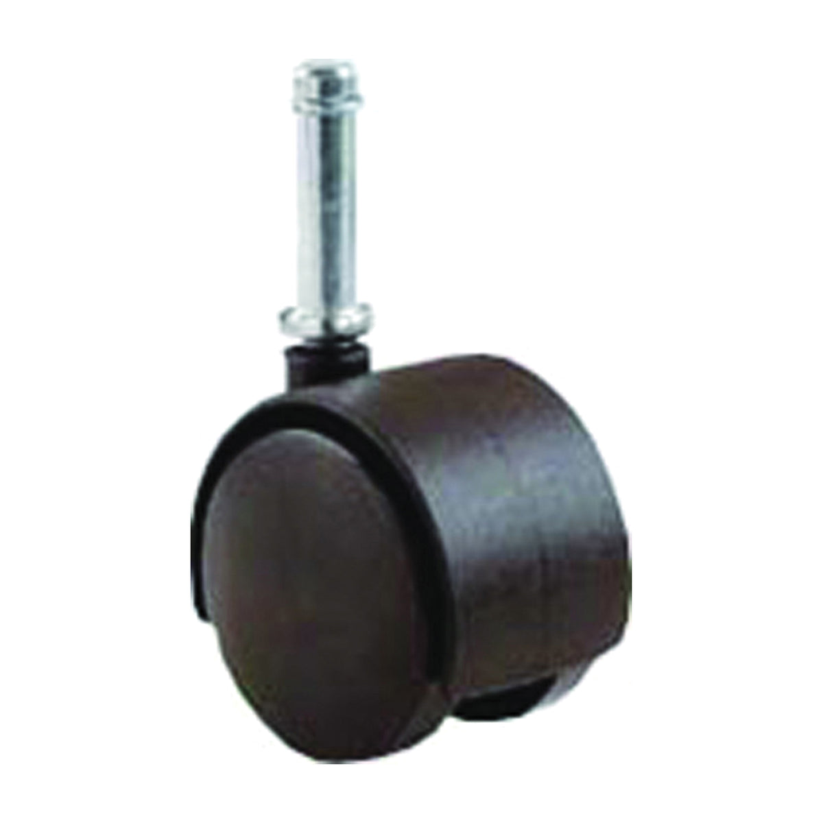 Shepherd Hardware 9674 Swivel Caster, 2 in Dia Wheel, Nylon Wheel, Black, 75 lb