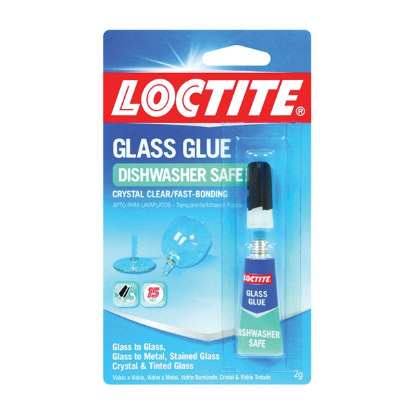 Loctite 233841 Glass Glue, Light Yellow, 2 g Tube