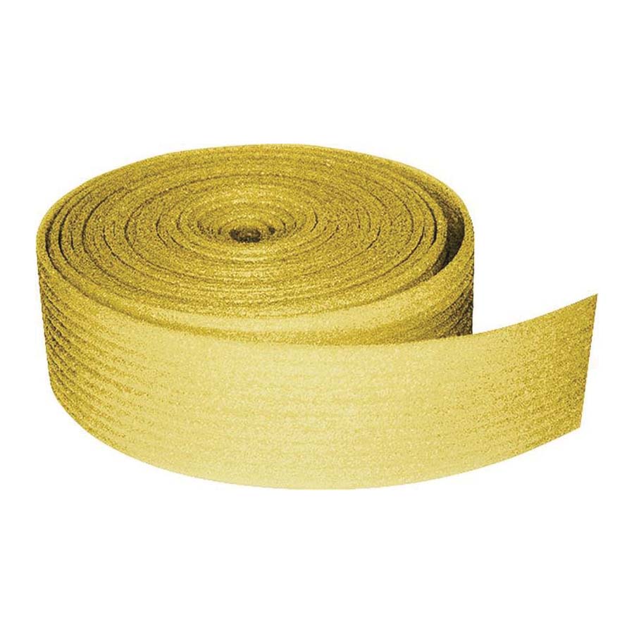 TVM 75035 Sill Seal, 3-1/2 in W, 50 ft L Roll, Polyethylene, Yellow
