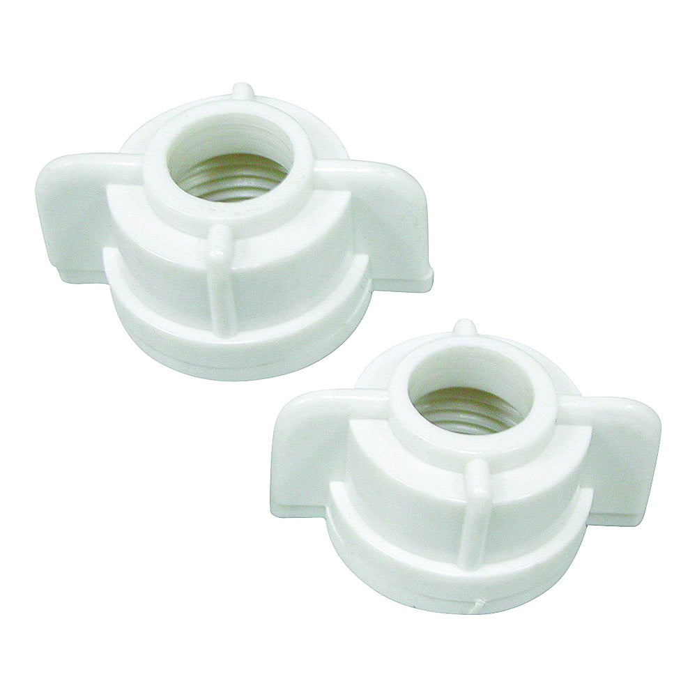 Worldwide Sourcing 24306 Faucet Coupling Nut, White