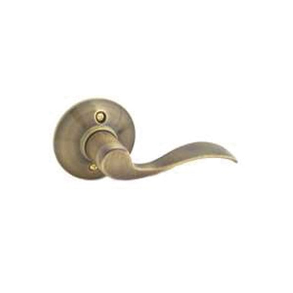 Schlage Accent Series F170 ACC 609 RH Dummy Lever, Zinc, Antique Brass