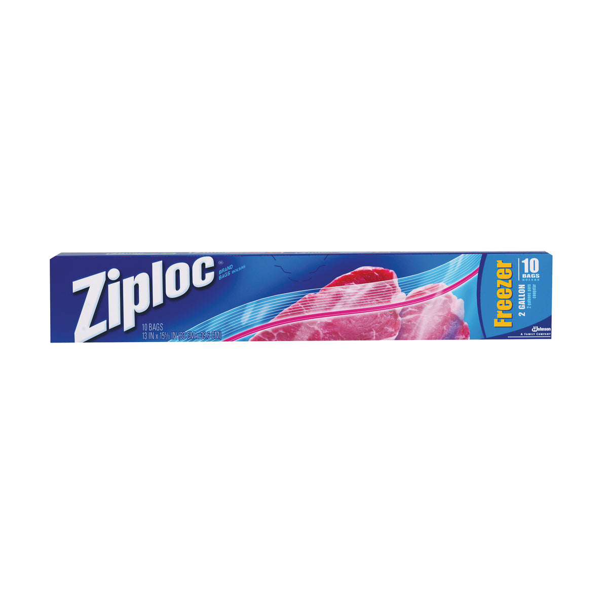 Ziploc 01132 Freezer Bag, 2 gal Capacity