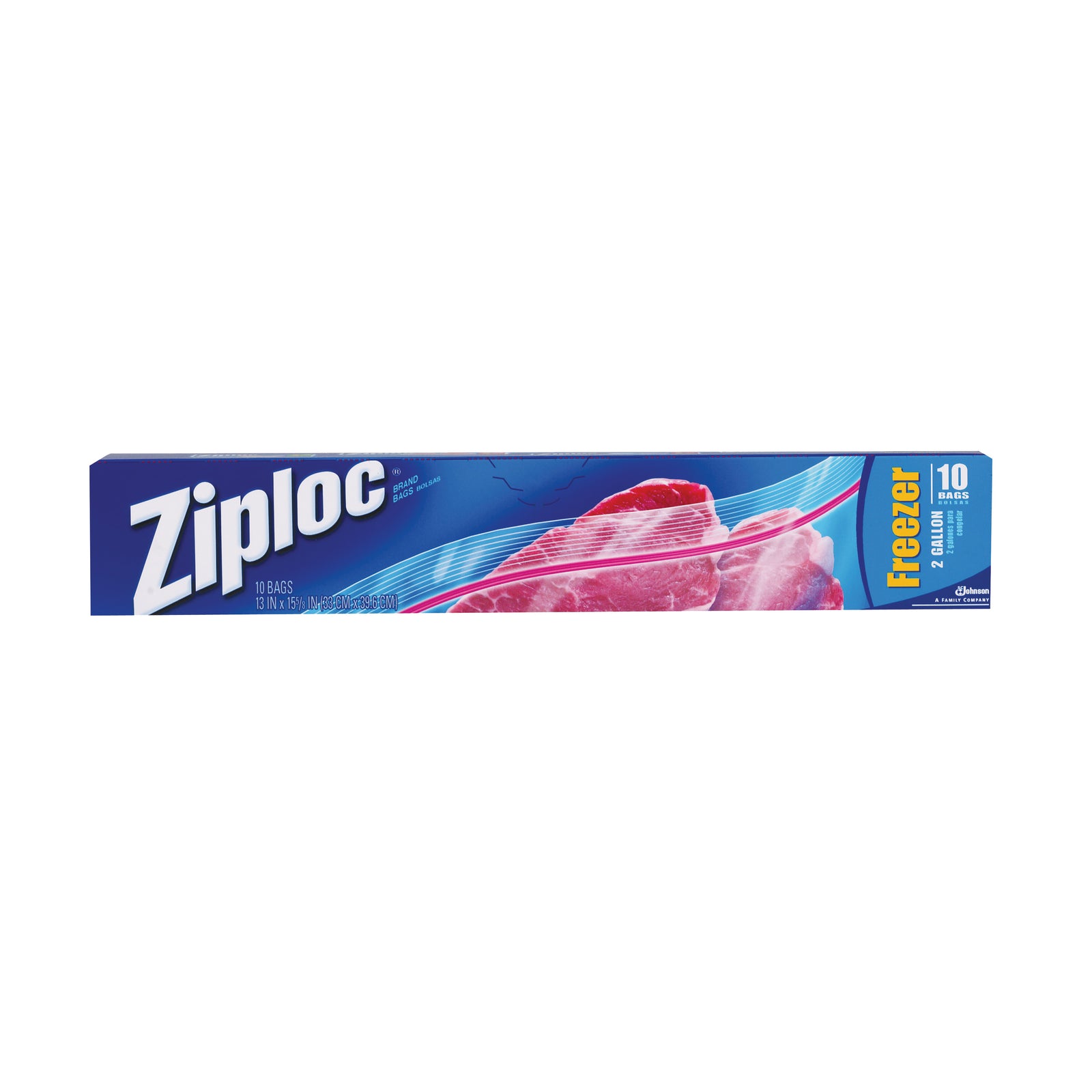 Ziploc 01132 Freezer Bag, 2 gal Capacity