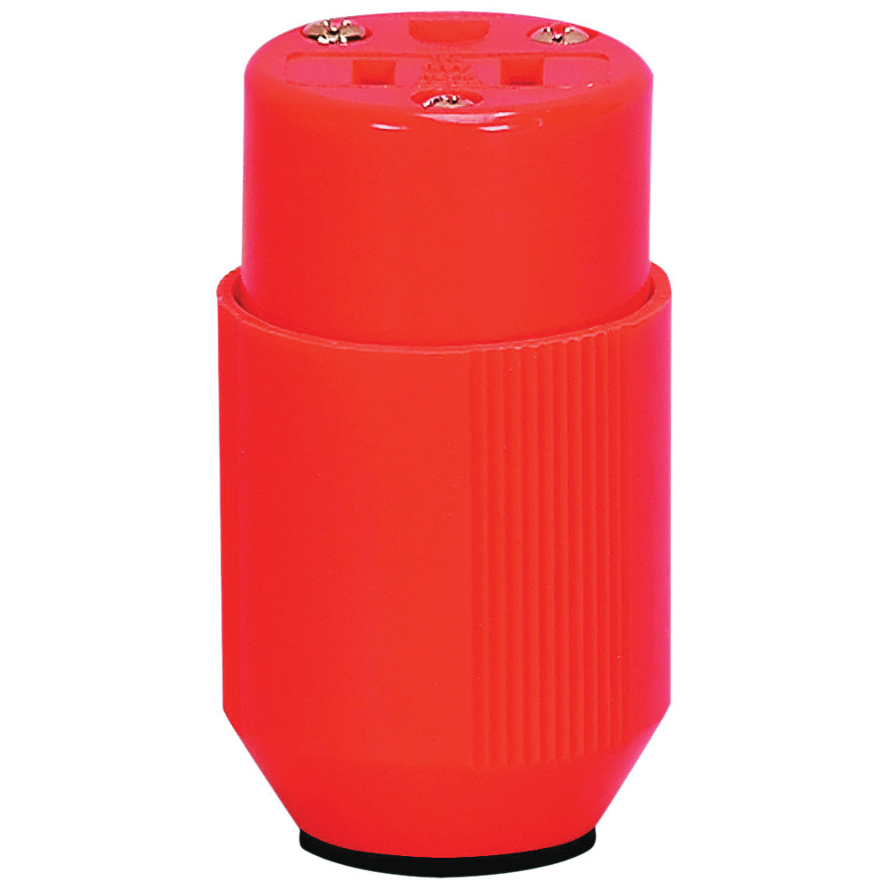 Eaton Wiring Devices BP3487-4RN Electrical Connector, 2 -Pole, 15 A, 125 V, NEMA: NEMA 5-15R, Orange