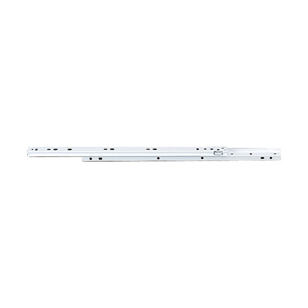 Knape &amp; Vogt 1284P ALM 500 Drawer Slide, 75 lb, 500 mm L Rail, 1/2 in W Rail