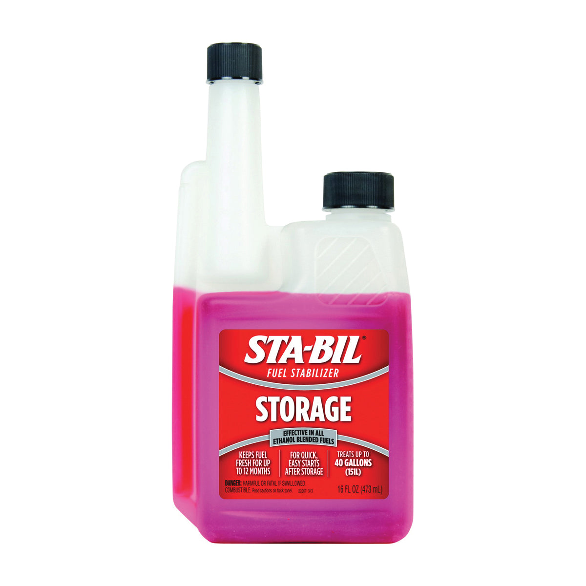 STA-BIL 22207 Fuel Stabilizer, 16 oz Bottle