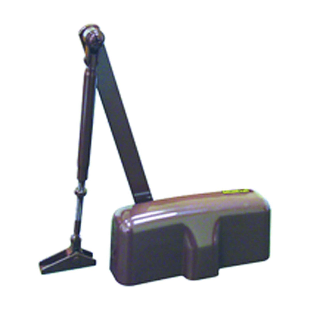ProSource C101-BH-SA-BR Door Closer, Non-Handed Hand, Automatic, Aluminum, Brown, 85 lb