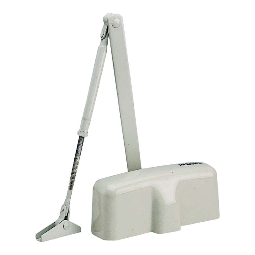 ProSource C102-BH-SA-IV Door Closer, Automatic, Aluminum, Ivory, 100 lb, 150 x 19 mm Mounting Hole Distance