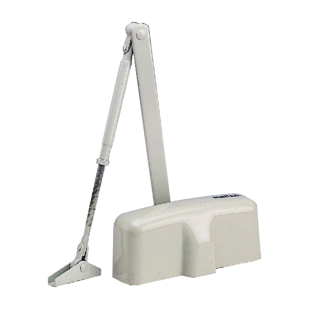 ProSource C103-BH-SA-IV Door Closer, Automatic, Aluminum, Ivory, 140 lb, 150 x 19 mm Mounting Hole Distance