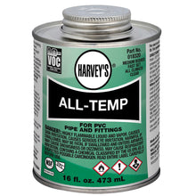 Load image into Gallery viewer, Harvey 018320-12 Solvent Cement, 16 oz Can, Liquid, Gray
