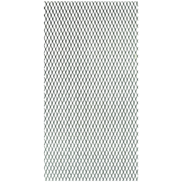 Stanley Hardware 4075BC Series N341-529 Expanded Grid Sheet, 13 Thick Material, 16 in W, 30 in L, Steel, Plain