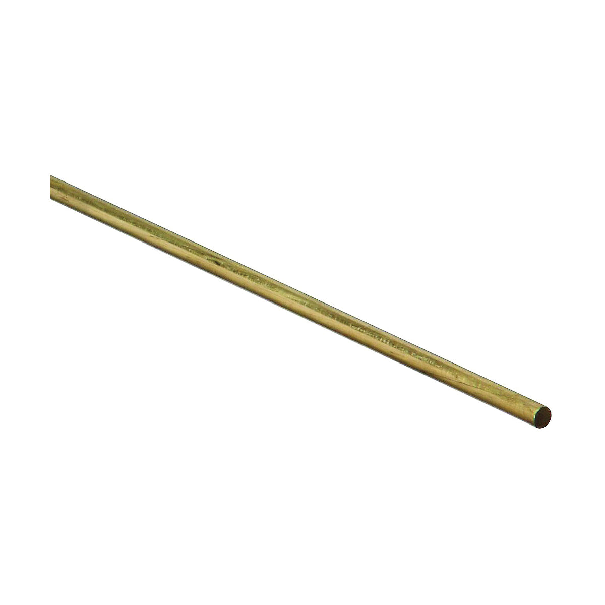 Stanley Hardware N215-228 Rod, 1/8 in Dia, 36 in L, Brass