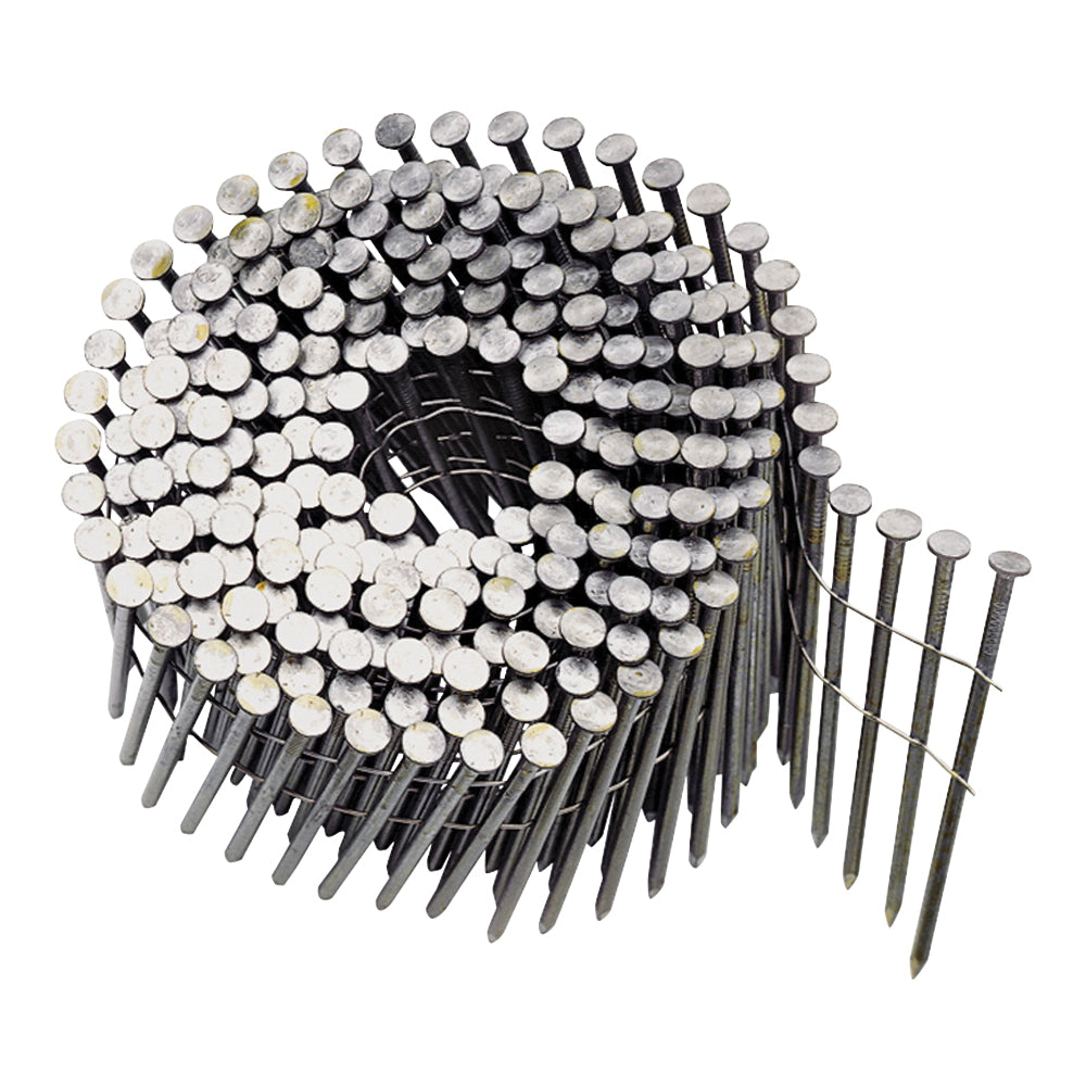 ProFIT 0616453 Framing Nail, 2-3/8 in L, 11-1/2 Gauge, Steel, Brite, Round Head, Ring Shank