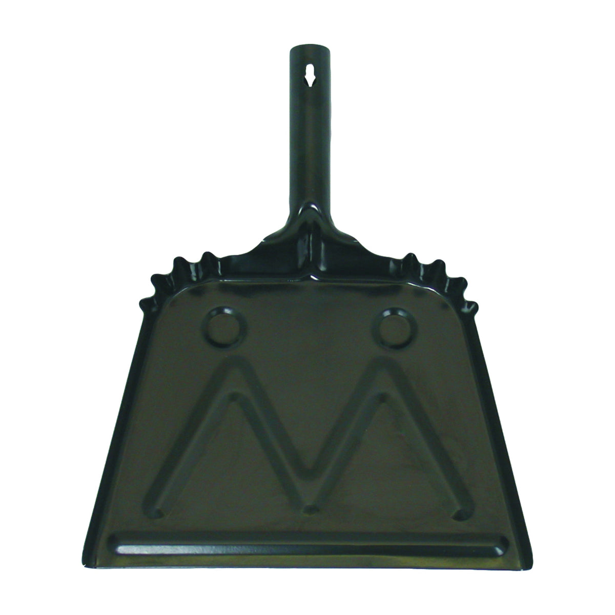 BIRDWELL 151-12 Metal Dustpan, 11-1/2 in W, Metal