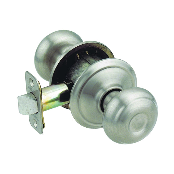 Schlage Georgian Series F10 GEO 620 Passage Door Knob, Metal, Antique Pewter