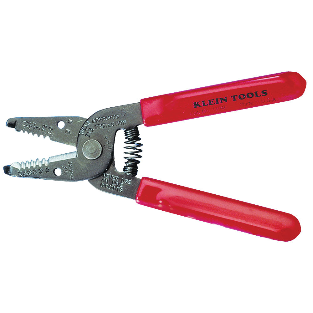 Klein-Kurve 11046 Wire Stripper, 16 to 26 AWG Wire, 16 to 26 AWG Stripping, 6-1/4 in OAL, Textured Handle
