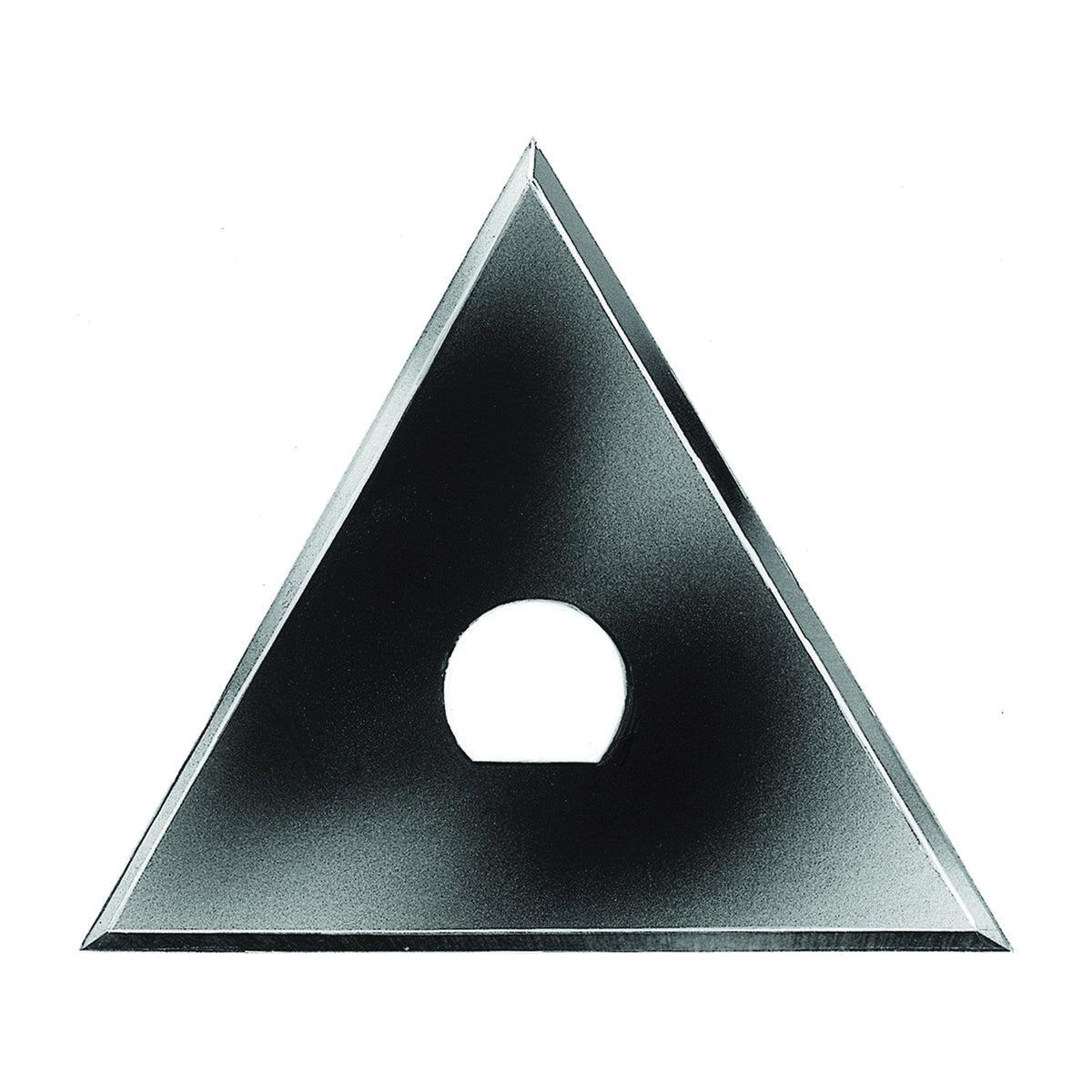 HYDE 10420 Scraper Blade, Triangular Blade, 2-1/4 in W Blade, Carbon Steel Blade