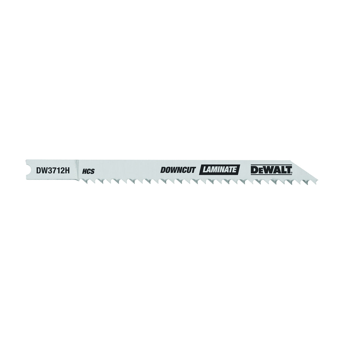 DeWALT DW3712H Jig Saw Blade, 1/4 in W, 4 in L, 10 TPI