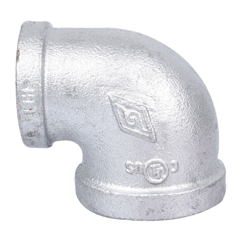 ProSource 2B1X3/4G Pipe Elbow, 1 x 3/4 in, Female, 90 deg Angle, Steel, SCH 40 Schedule, 300 psi Pressure