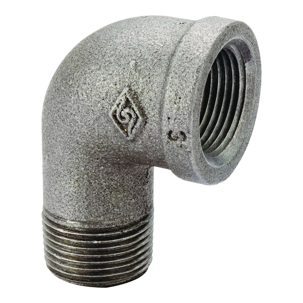 Prosource 6-3/4B Street Pipe Elbow, 3/4 in, FIP x MIP, 90 deg Angle, Malleable Iron, SCH 40 Schedule, 300 psi Pressure