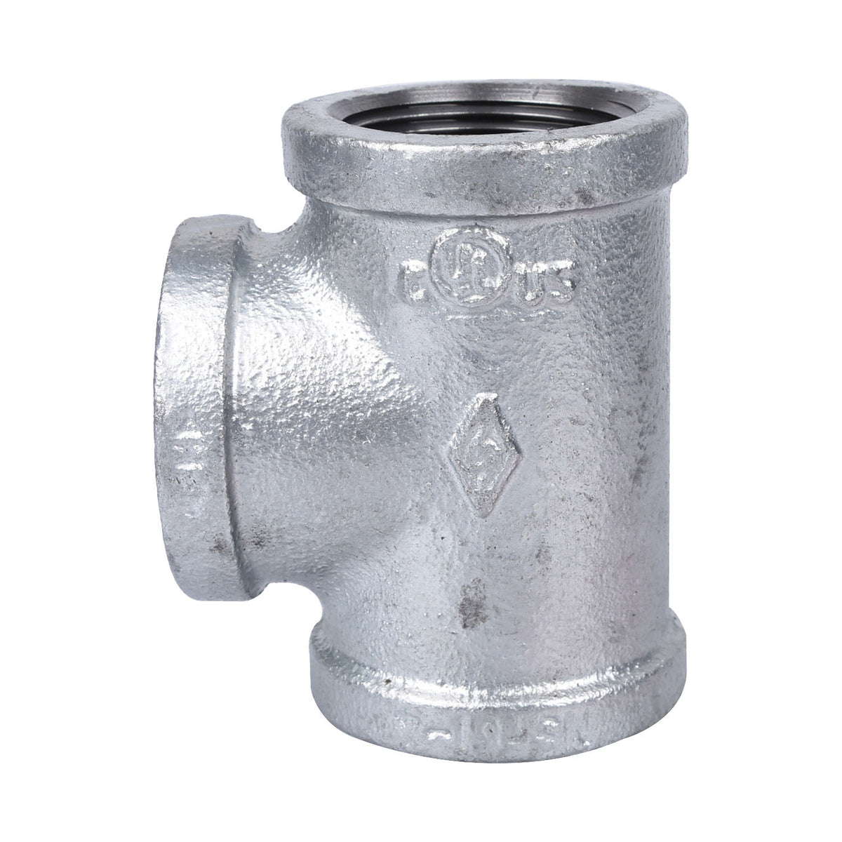 ProSource 11A-1 1/4G Pipe Tee, 1-1/4 in, FIPT, Malleable Steel, SCH 40 Schedule, 300 psi Pressure