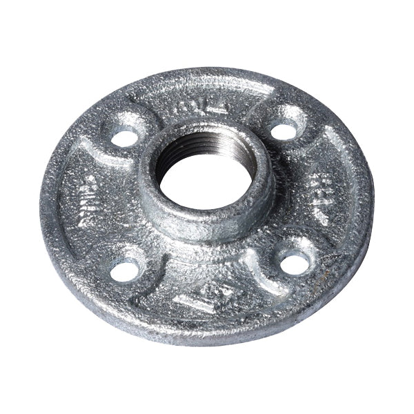 ProSource 27-3/4G Anvil Floor Flange, 3/4 in, Threaded, Steel