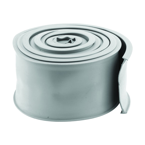 Prime-Line CCGD12128 Garage Door Weatherstrip, 3 in W, 5/64 in Thick, 16 ft L, Vinyl, Gray