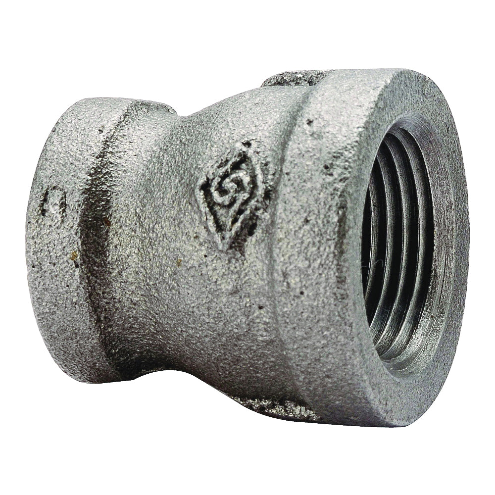 ProSource 24-11/4X1B Reducing Pipe Coupling, 1-1/4 x 1 in, FIP, Steel, SCH 40 Schedule, 300 psi Pressure
