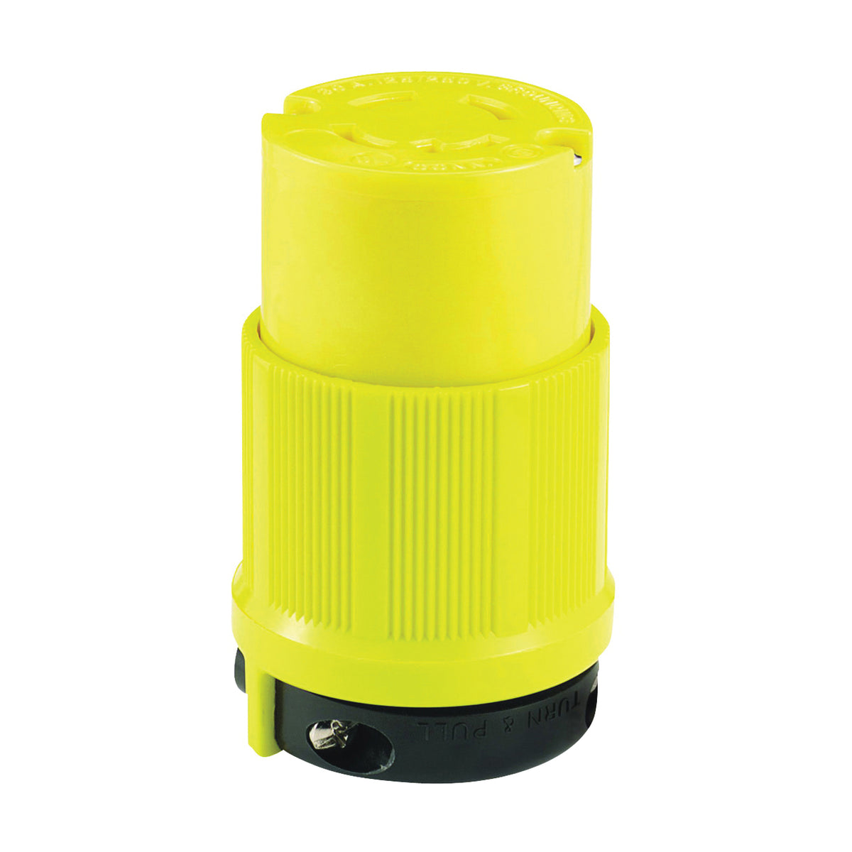 Eaton Wiring Devices L1430C Electrical Connector, 3 -Pole, 30 A, 125/250 V, NEMA: NEMA L14-30, Black/White