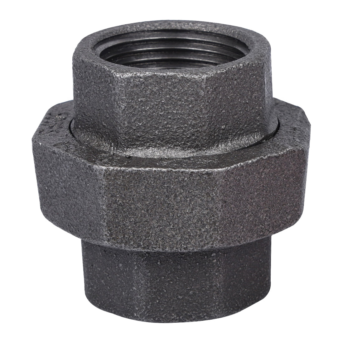 Prosource 34B-1B Pipe Union, 1 in, Threaded, Malleable Iron, 40 Schedule, 300 PSI Pressure