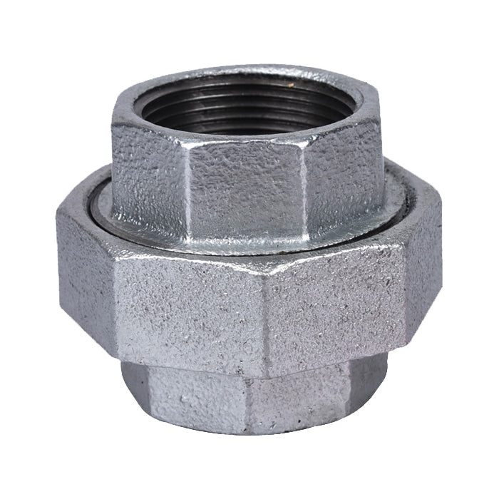 ProSource 34B-1-1/4G Pipe Union, 1-1/4 in, Threaded, Malleable Iron, 40 Schedule, 300 psi Pressure