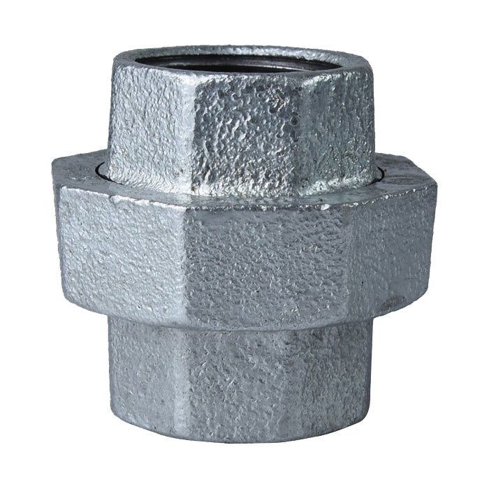 ProSource 34B-1-1/2G Pipe Union, 1-1/2 in, Threaded, Malleable Iron, 40 Schedule, 300 psi Pressure