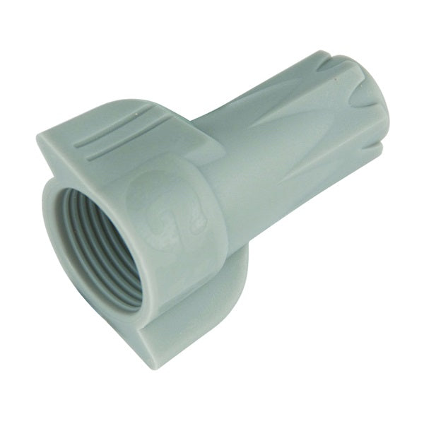 GB Hex-Lok 10-2H2 Wire Connector, 6 to 14 AWG Wire, Copper Contact, Thermoplastic Housing Material, Gray