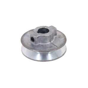 CDCO 225A V-Groove Pulley, 5/8 in Bore, 2-1/4 in OD, 2 in Dia Pitch, 1/2 in W x 11/32 in Thick Belt, Zinc