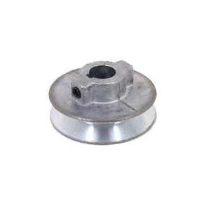 CDCO 300A-1/2 V-Groove Pulley, 1/2 in Bore, 3 in OD, 2-3/4 in Dia Pitch, 1/2 in W x 11/32 in Thick Belt, Zinc